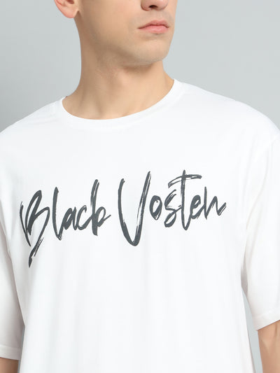 Black Vosten Oversize T-Shirt